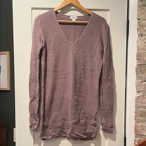 Old Navy Tall Mauve Knit Sweater